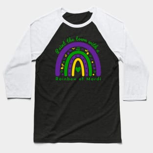 Mardi Gras Baseball T-Shirt